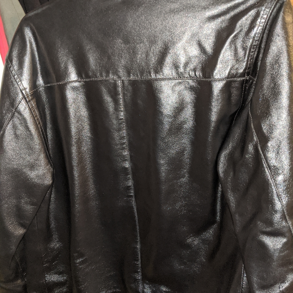 Gap genuine leather jacket - Picture 2 of 4